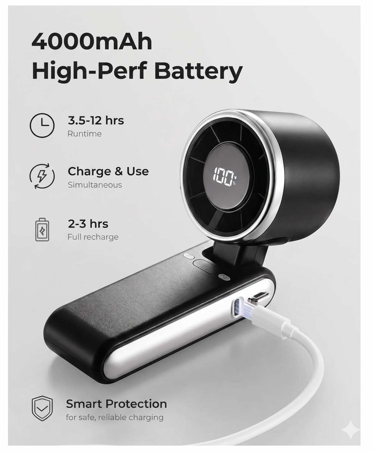 Cool Aisle™ Portable Handheld Fan