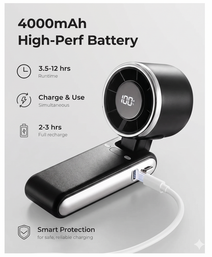 Cool Aisle™ Portable Handheld Fan
