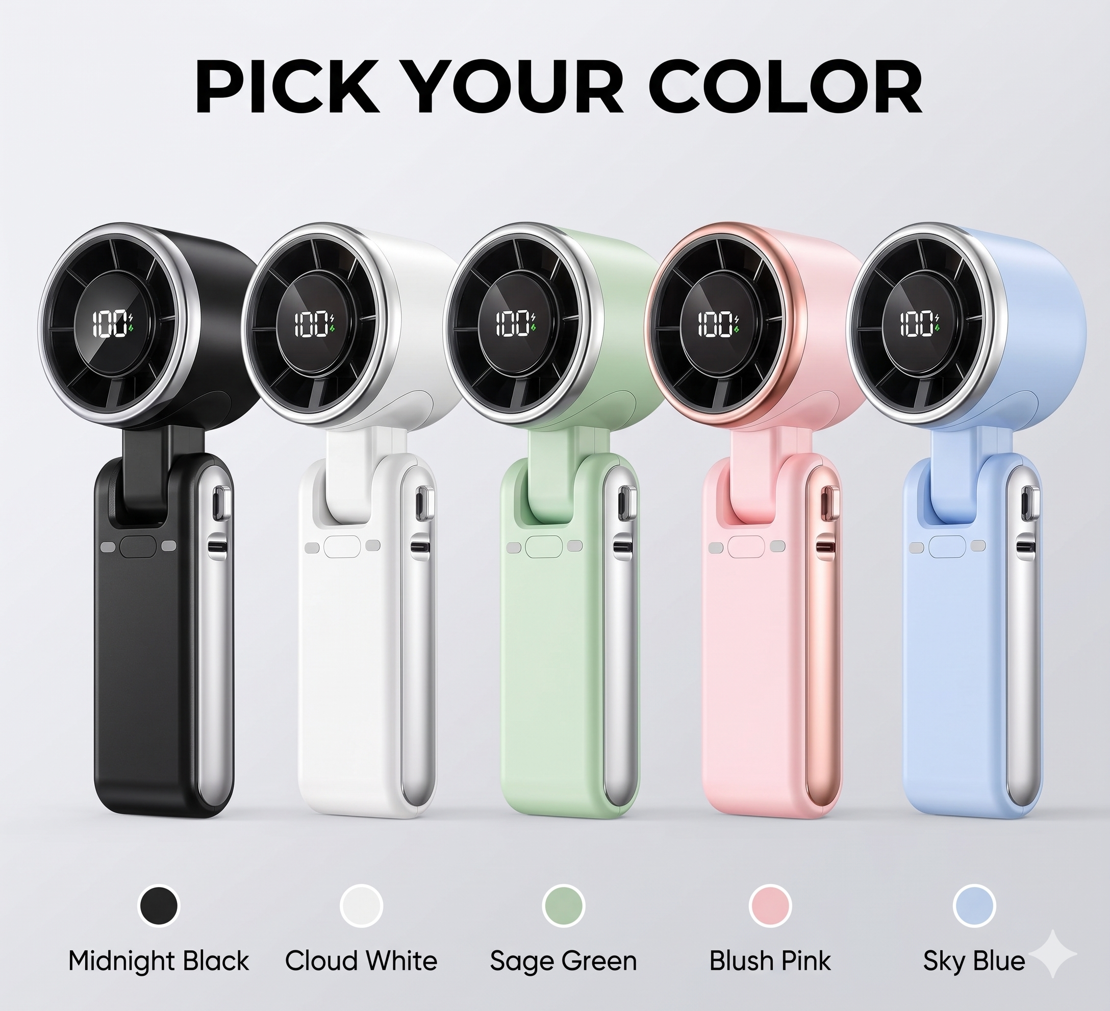 Cool Aisle™ Portable Handheld Fan
