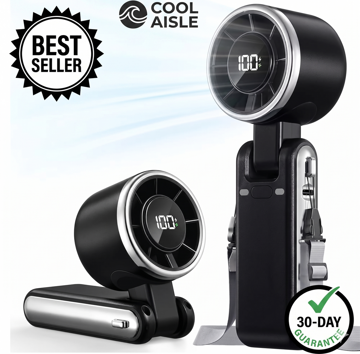 Cool Aisle™ Portable Handheld Fan