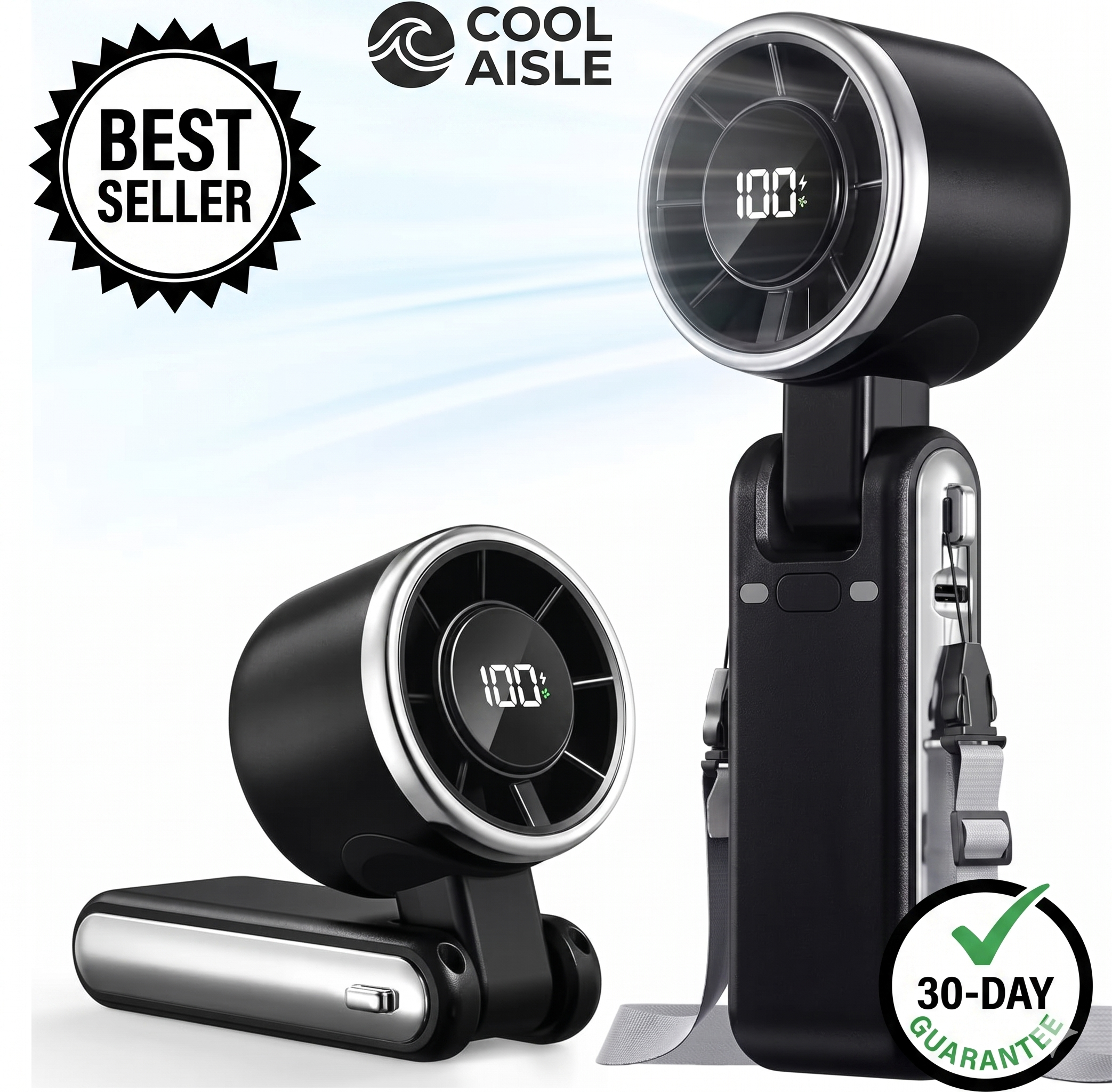 Cool Aisle™ Portable Handheld Fan